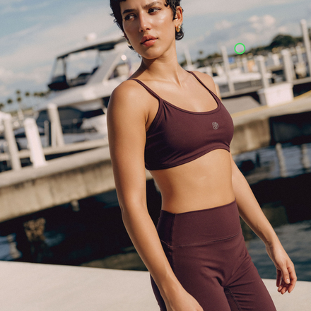 FALA Core Bra – Merlot