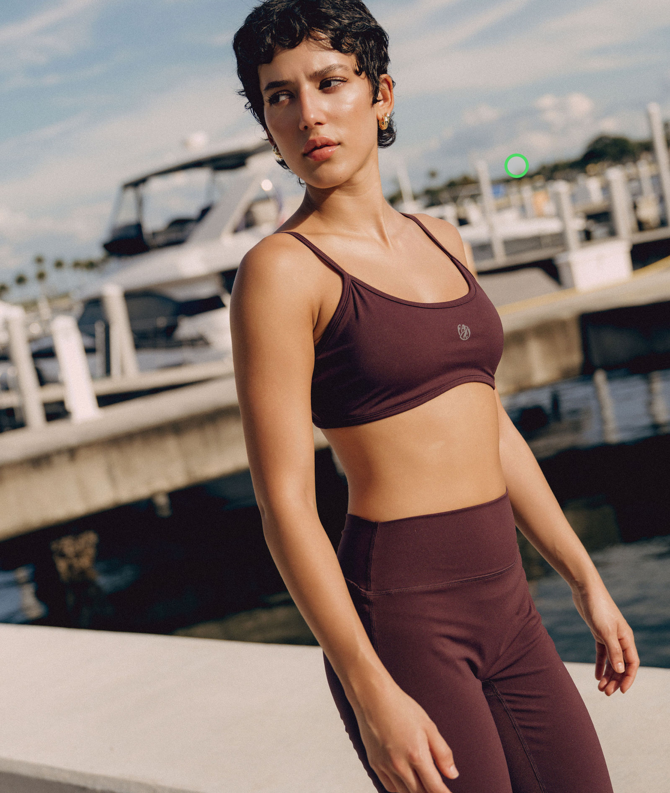 FALA Core Bra – Merlot