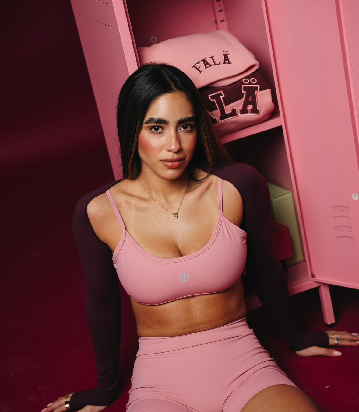 FALA core bra: Rosewood