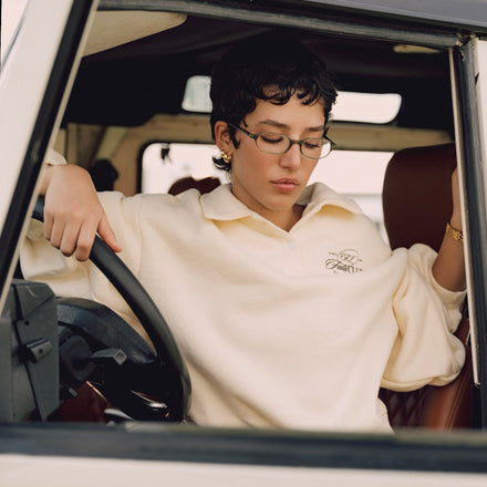 The FALA CLUB cropped polo