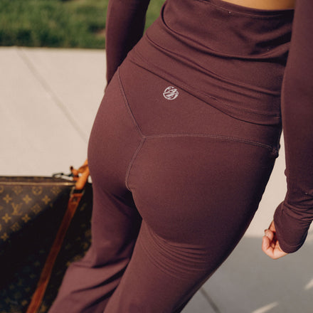 FALA Flare Legging – Merlot