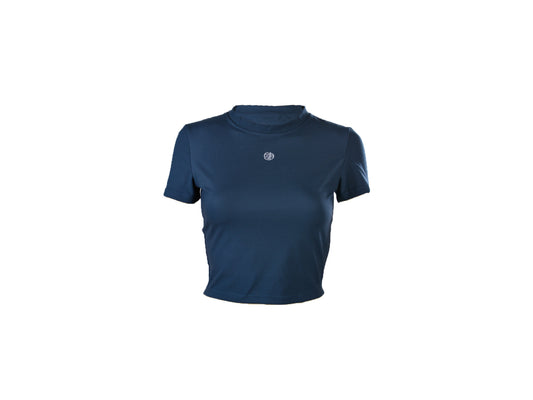 NAVY BLUE FITTED T-SHIRT
